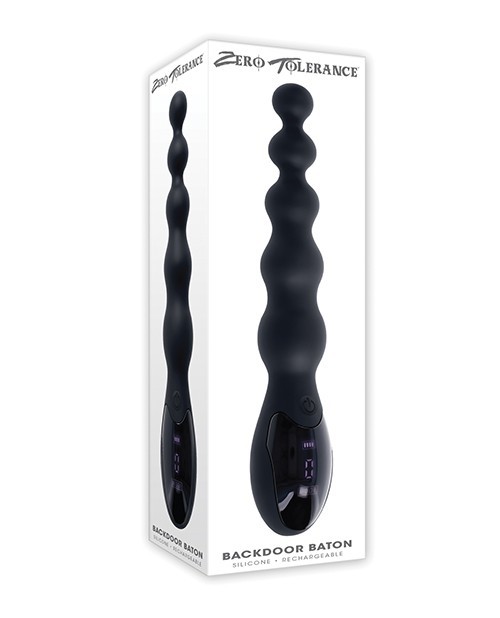 Zero Tolerance Backdoor Baton Rechargeable Silicone Vibrating Anal Beads