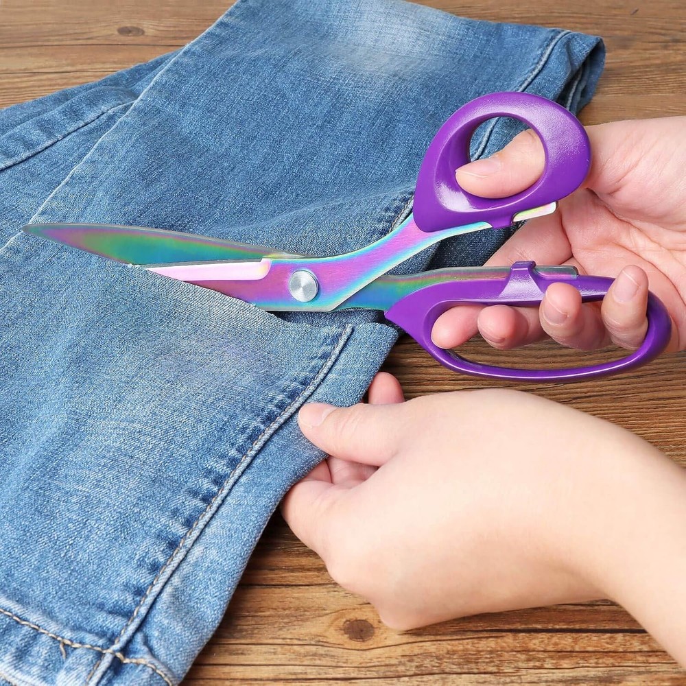 Titanium Coating Fabric Scissors, Professional Tailor 1 pack, 1 Pack