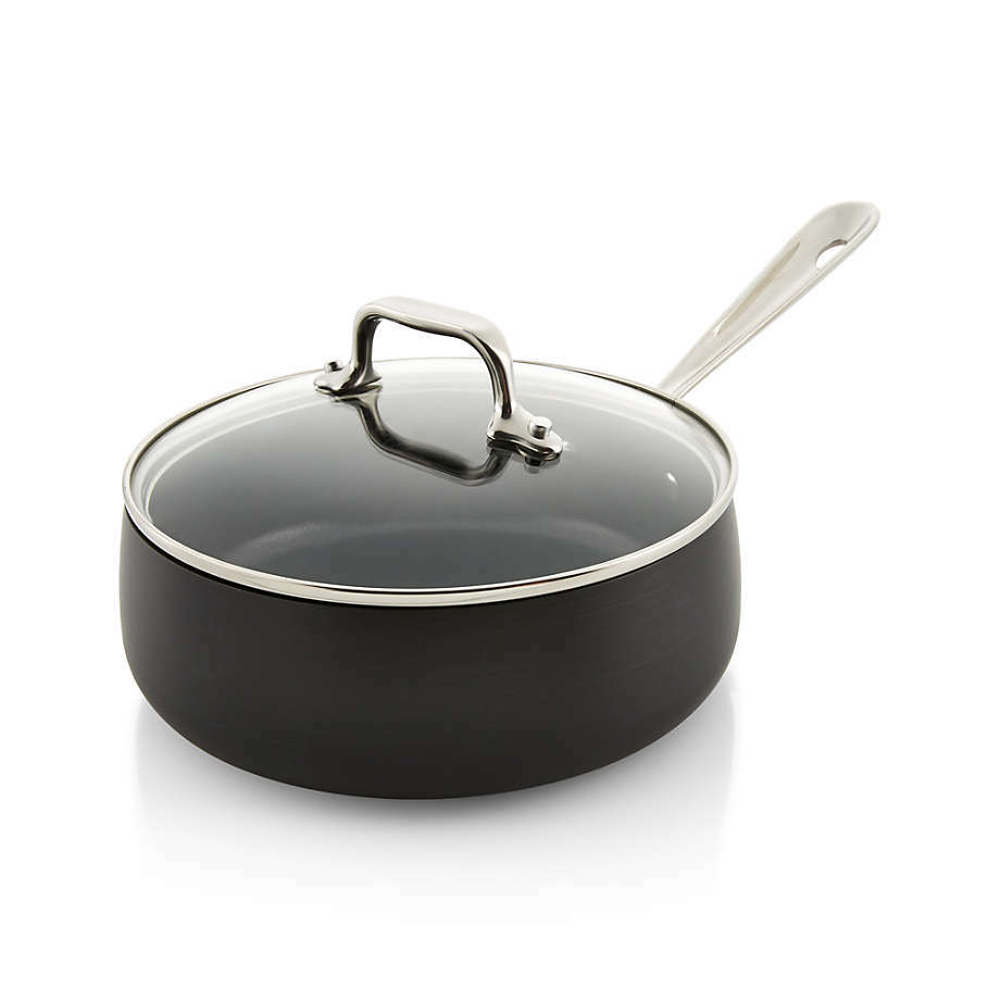 All-Clad HA1 Hard-Anodized Nonstick 2.5-Qt. Saucepan with Lid