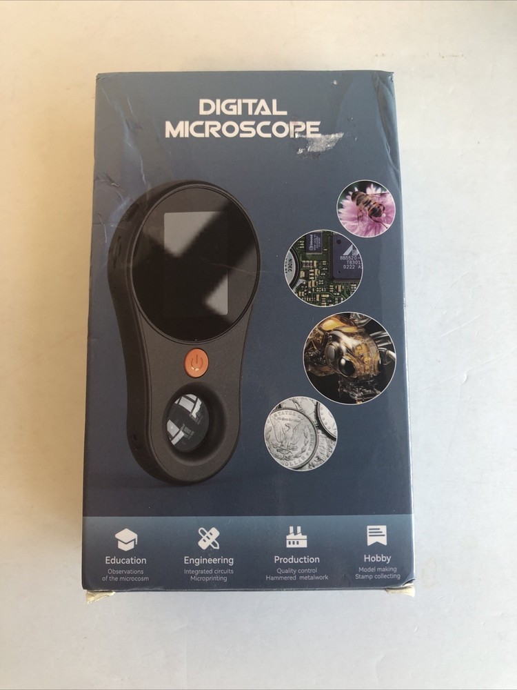 500X Handheld Digital Microscope 2 MP Portable With Camera 2 Inch IPS