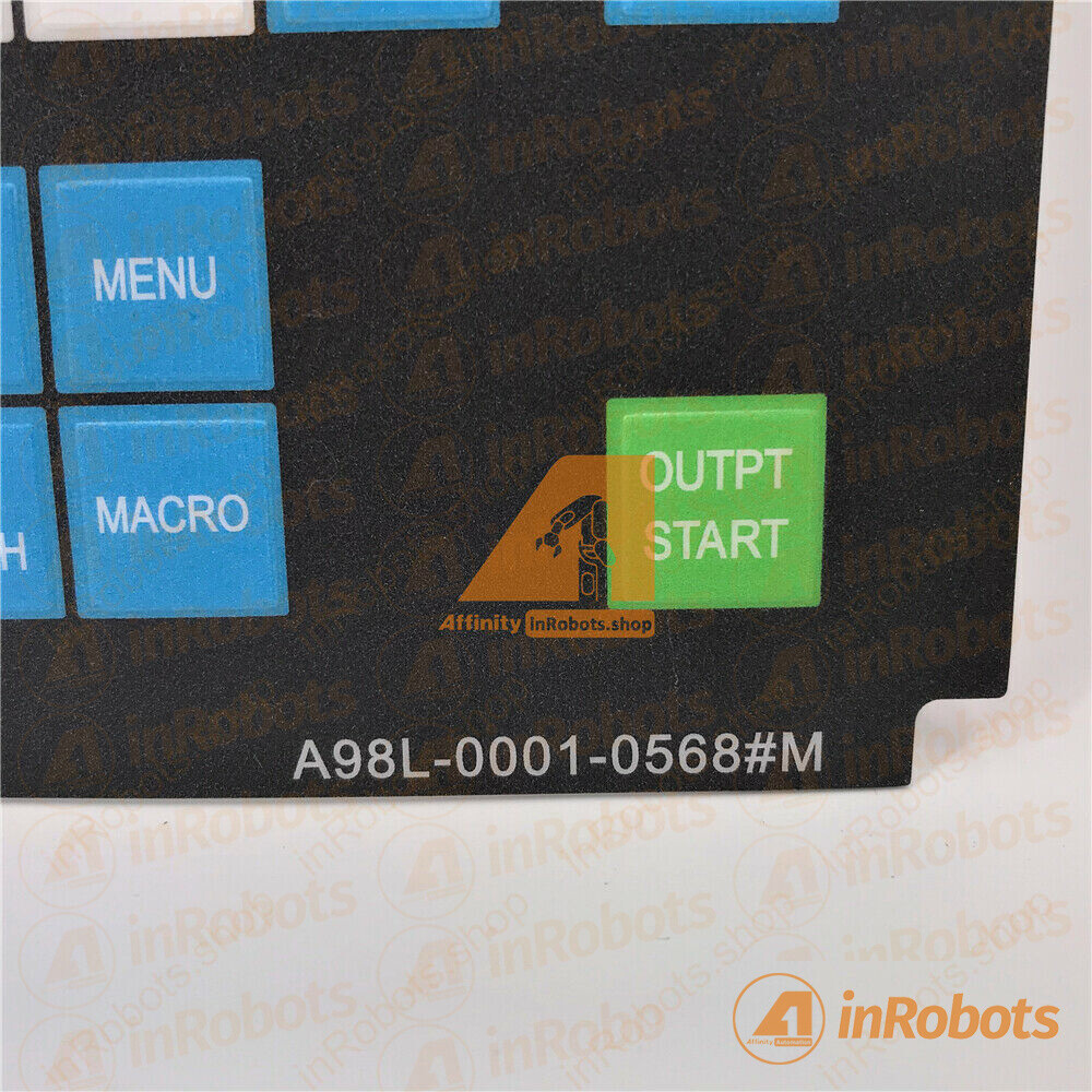 FANUC A98L-0001-0568#M Membrane Operator KeyPad Keysheet Keyboard