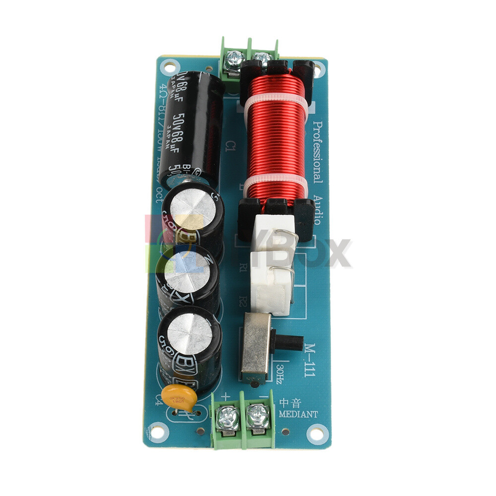 150W Midrange Speaker Frequency Divider Audio Crossover For HiFi Audio Amplifier
