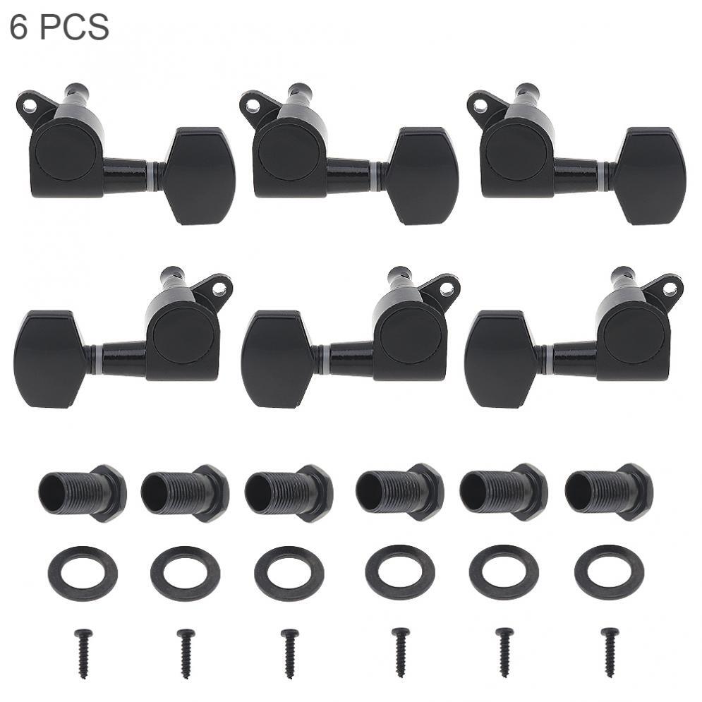 6 Pieces Guitar Machine Heads Knobs Guitar String Tuning Pegs Machine Head Tuner