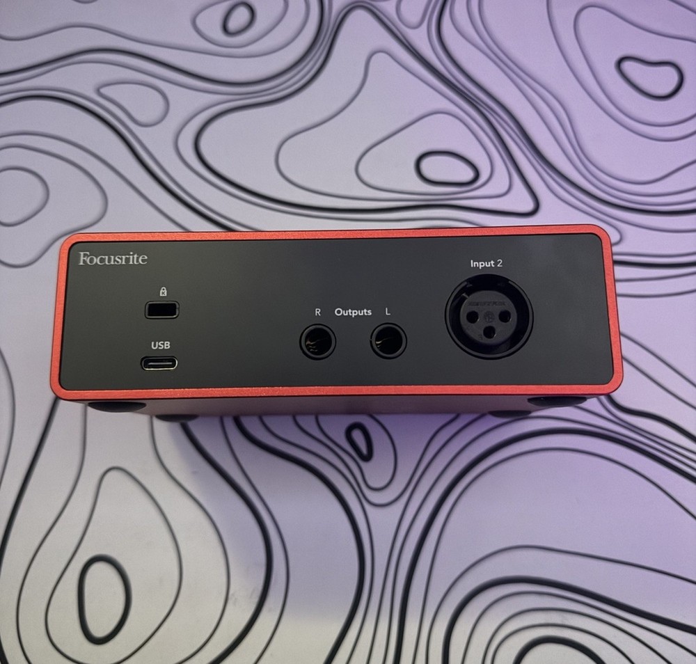 Focusrite Scarlett Solo USB 4th Gen Audio Interface