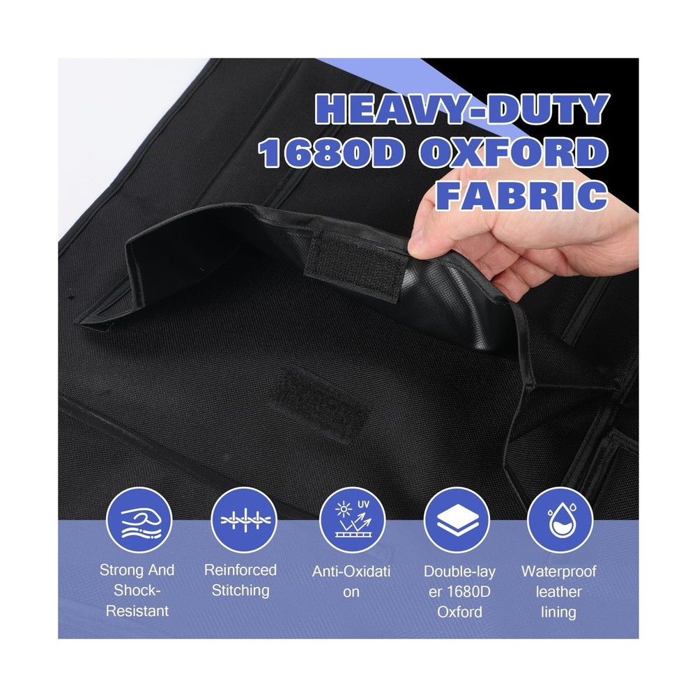 Rear Door LOWER Storage Panels (Pair), Compatible with Ford Transit Custom Ba...