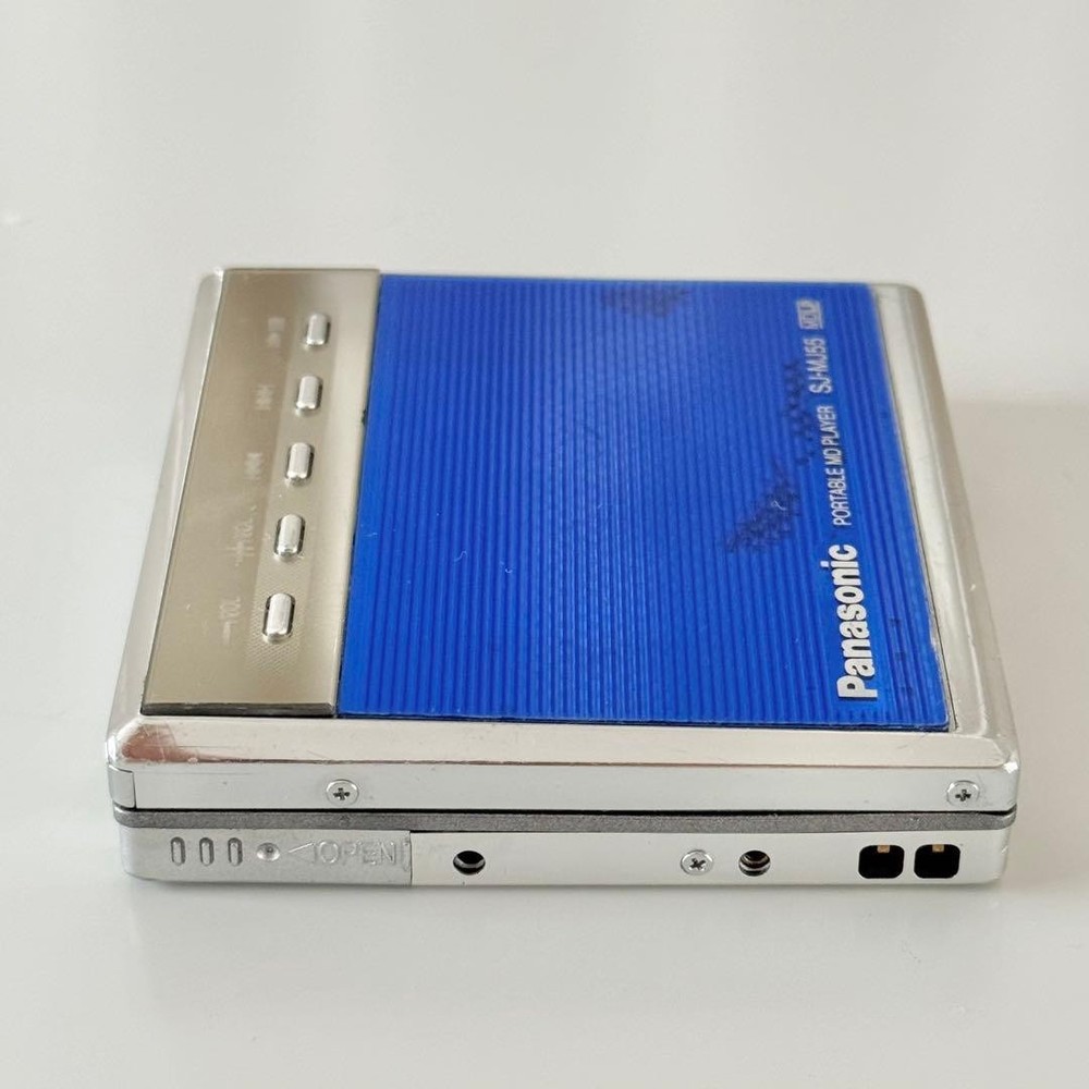 Panasonic Portable MD Player SJ-MJ55 Operation confirmed