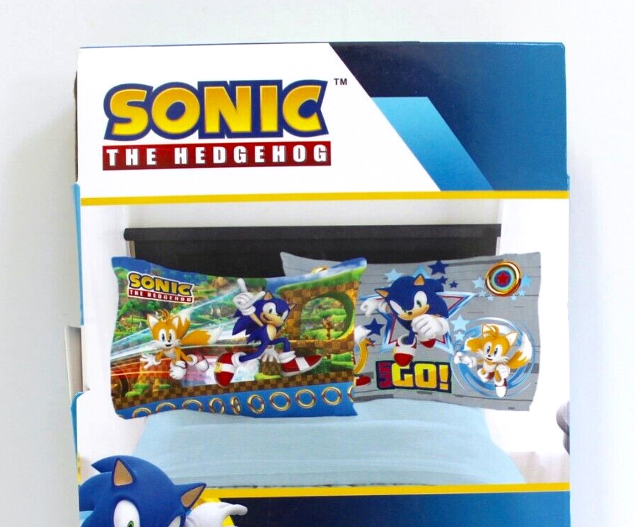 Sonic The Hedgehog One Standard Size Pillowcase Multicolor