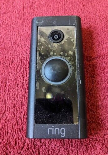 RING Video Doorbell CAMERA Wired Black 5AT3T5 Camera ONLY (G2)