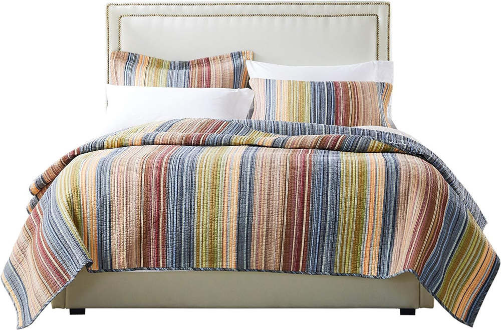 Greenland Home Katy Quilt Set, Full/Queen, Multi Multicolor