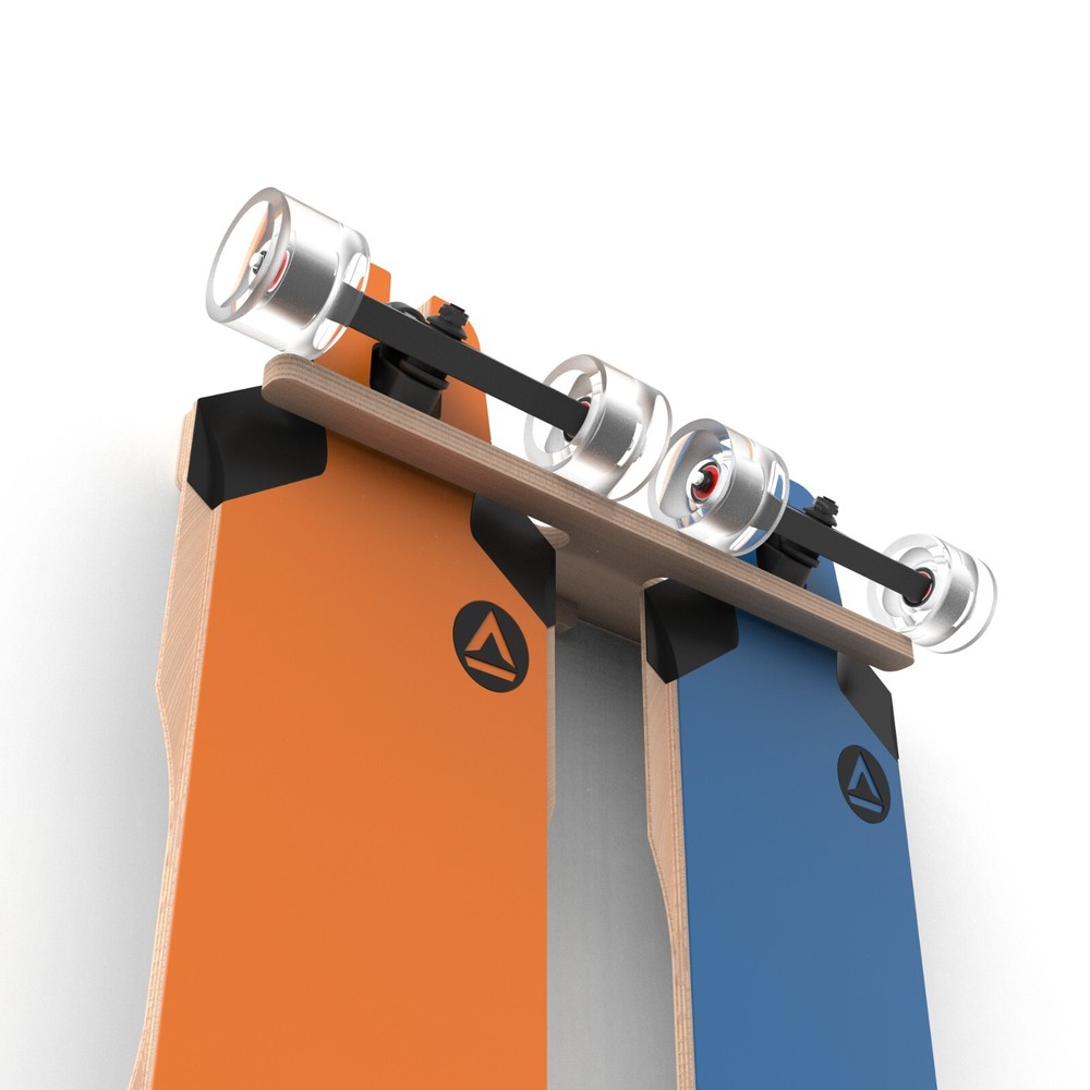 Longboard/Skateboard Double Board Display Wall Storage