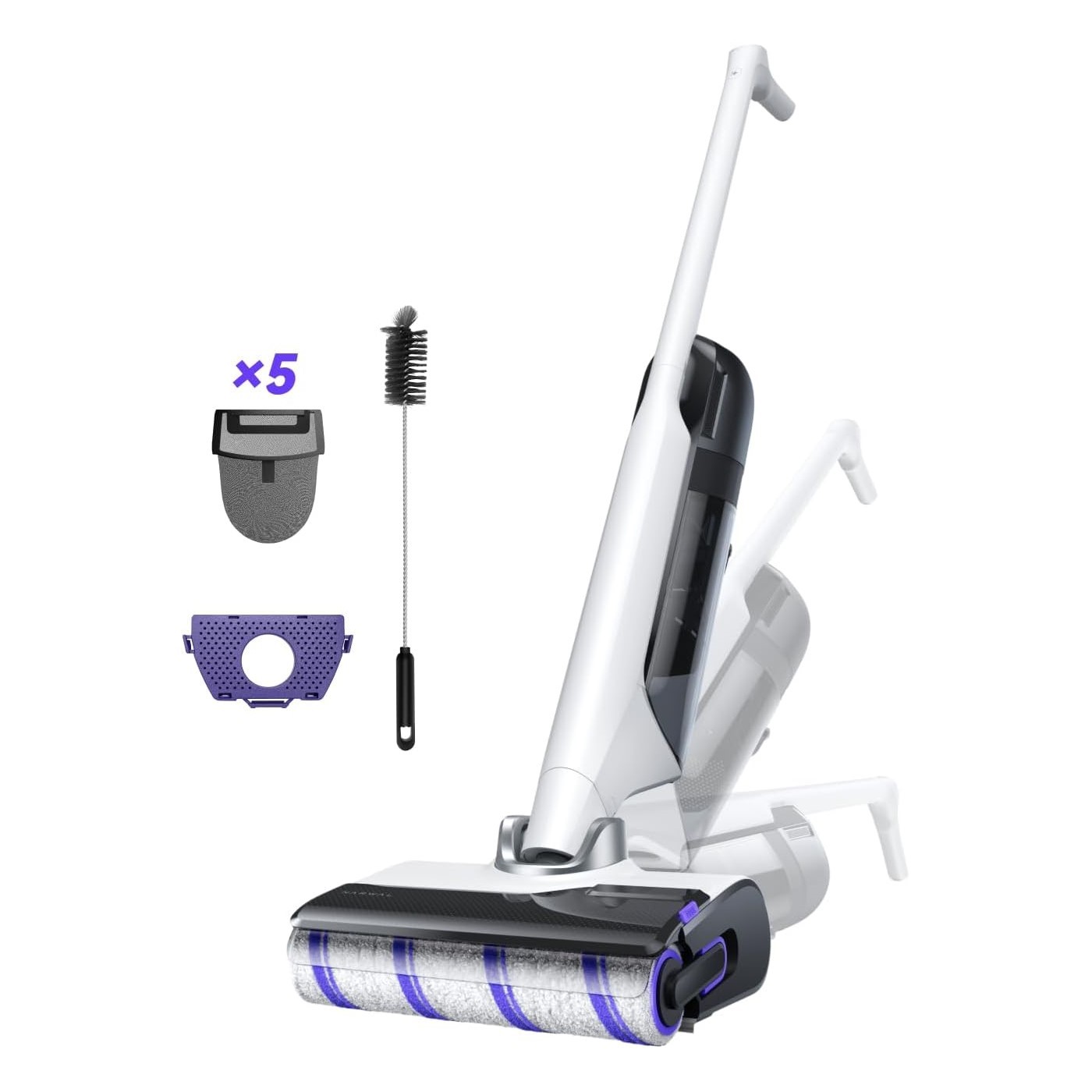NARWAL S30 Wet Dry Vacuum Mop Cleaner 20000Pa Suction 176°F Self-Cleaning Drying