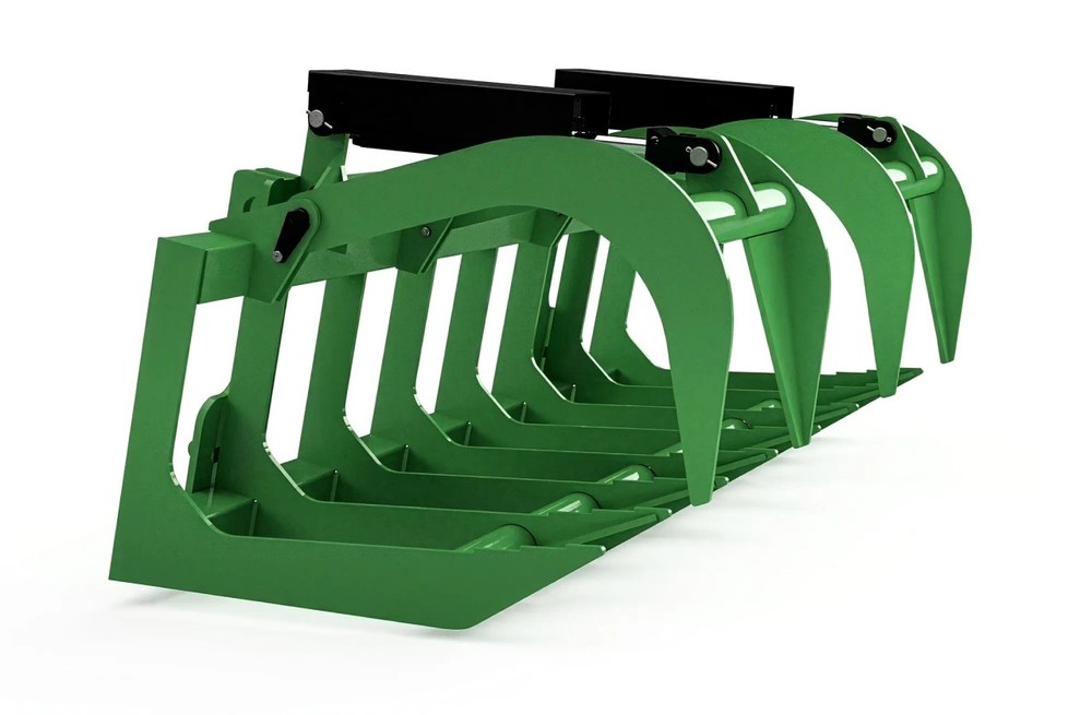 66" John Deere Two-Cylinder Root Grapple