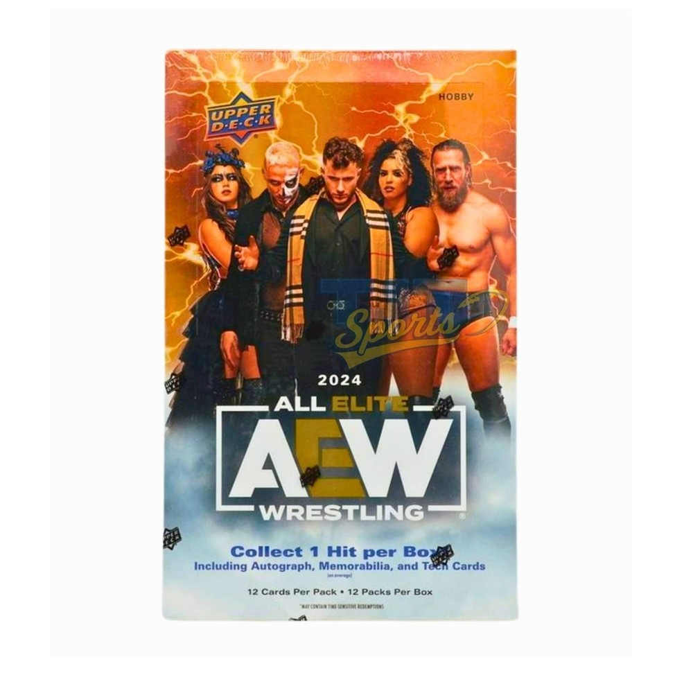 2024 Upper Deck AEW Wrestling Hobby Box - LCS Sale