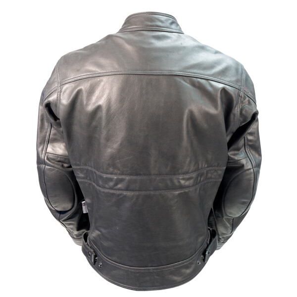 Richa Cafe Jacket Black - Modern High Quality Leather Black Jacket Stylish