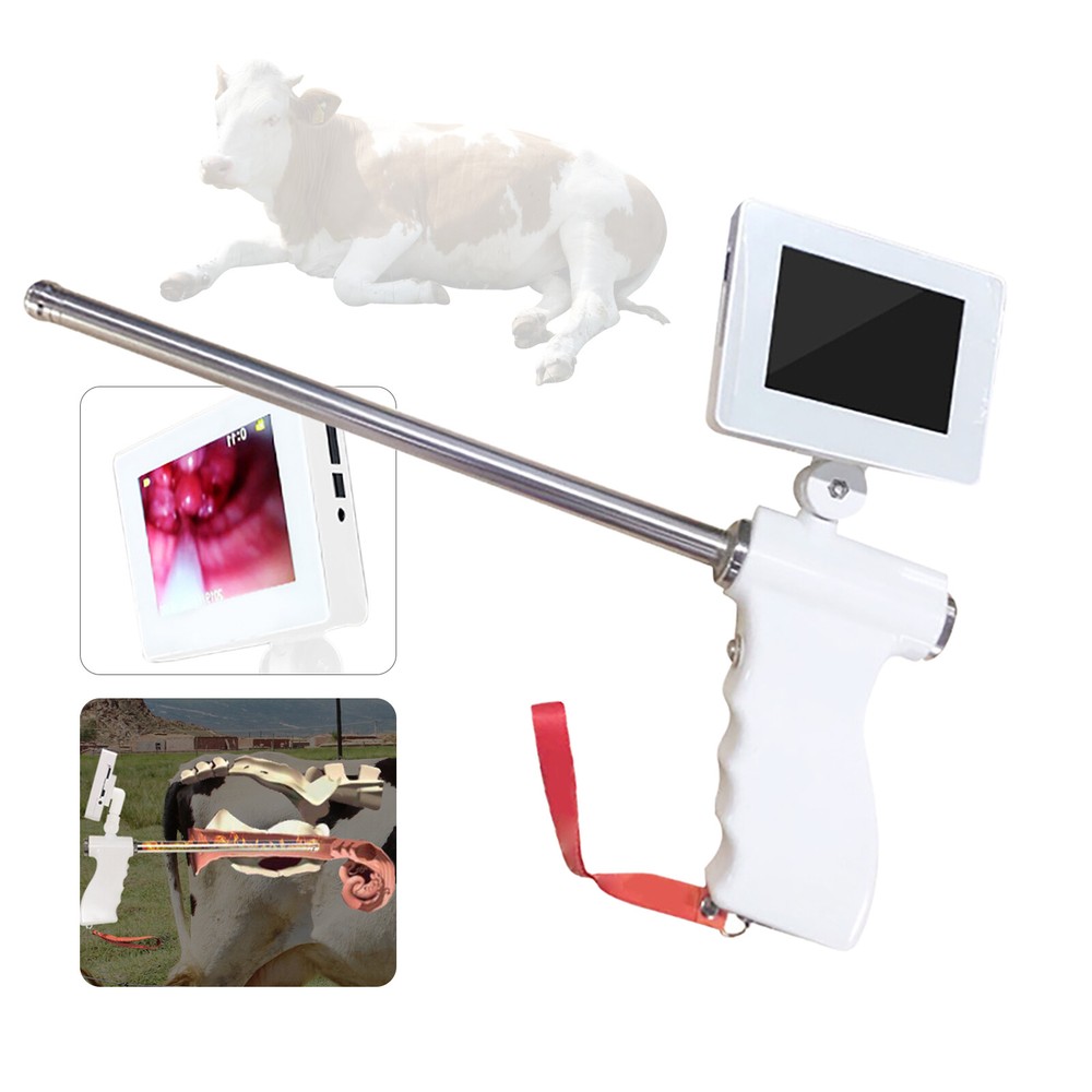 Insemination Kits For Cows Cattle Visual Insemination Gun Adjustable Screen