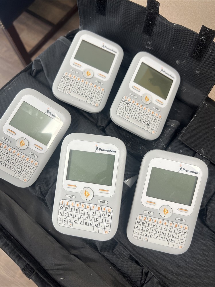Lot of 4 Promethean ActivExpression PRM-AE2-01 Remotes Learner Response Systems
