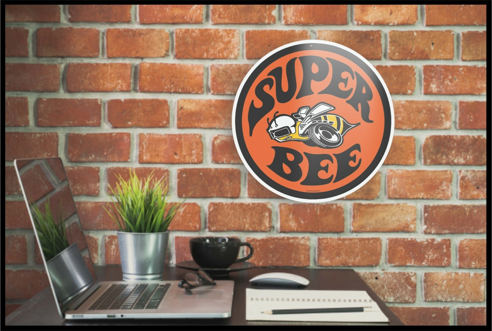 Dodge Super Bee Metal Garage Wall Signs