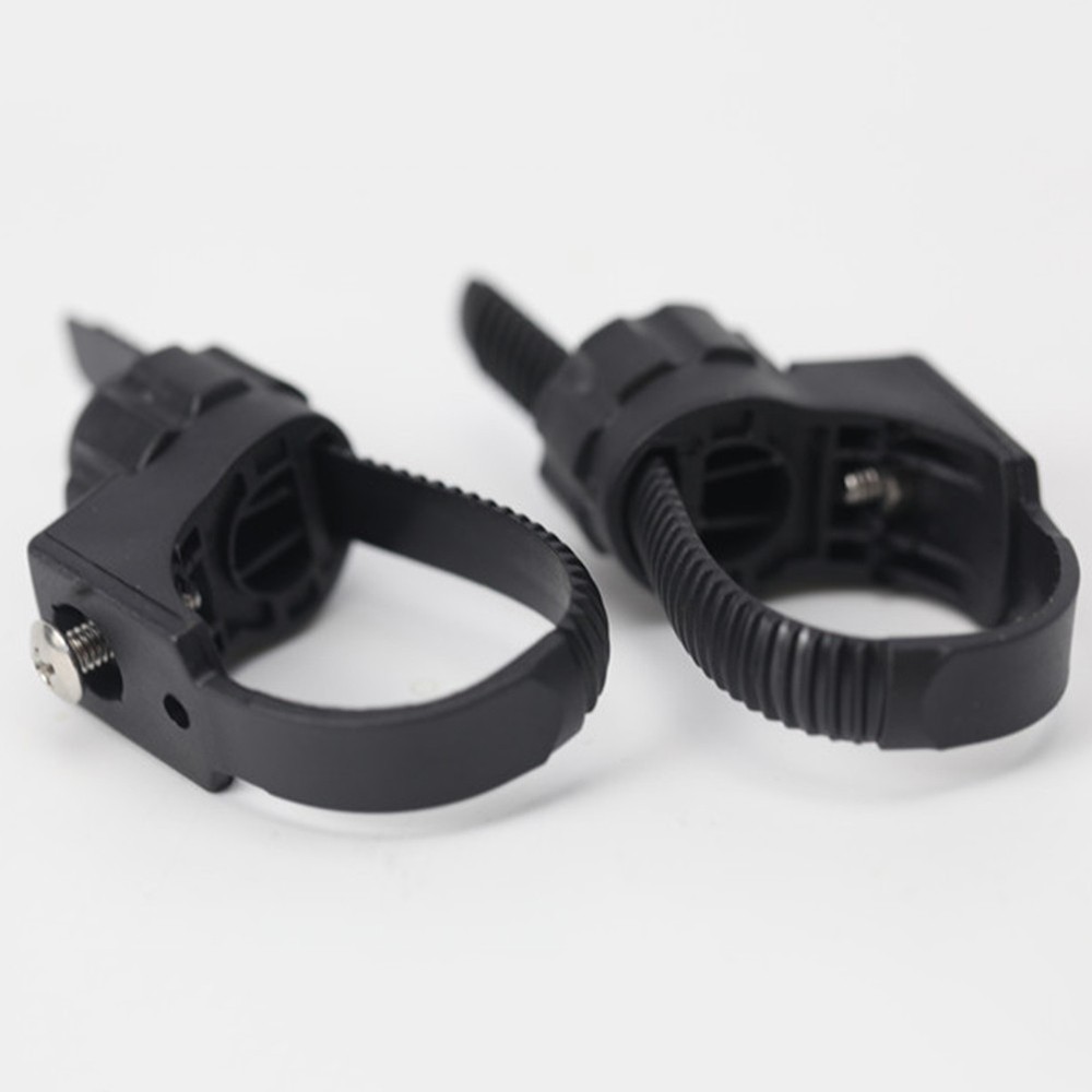 bike mudguard mount with adjustable inner diameter and reserved hole conversion