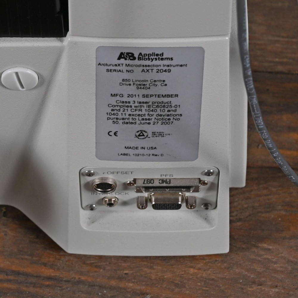 AB ArcturusXT Laser Capture Microdissection (LCM) With Nikon Eclipse Ti-e