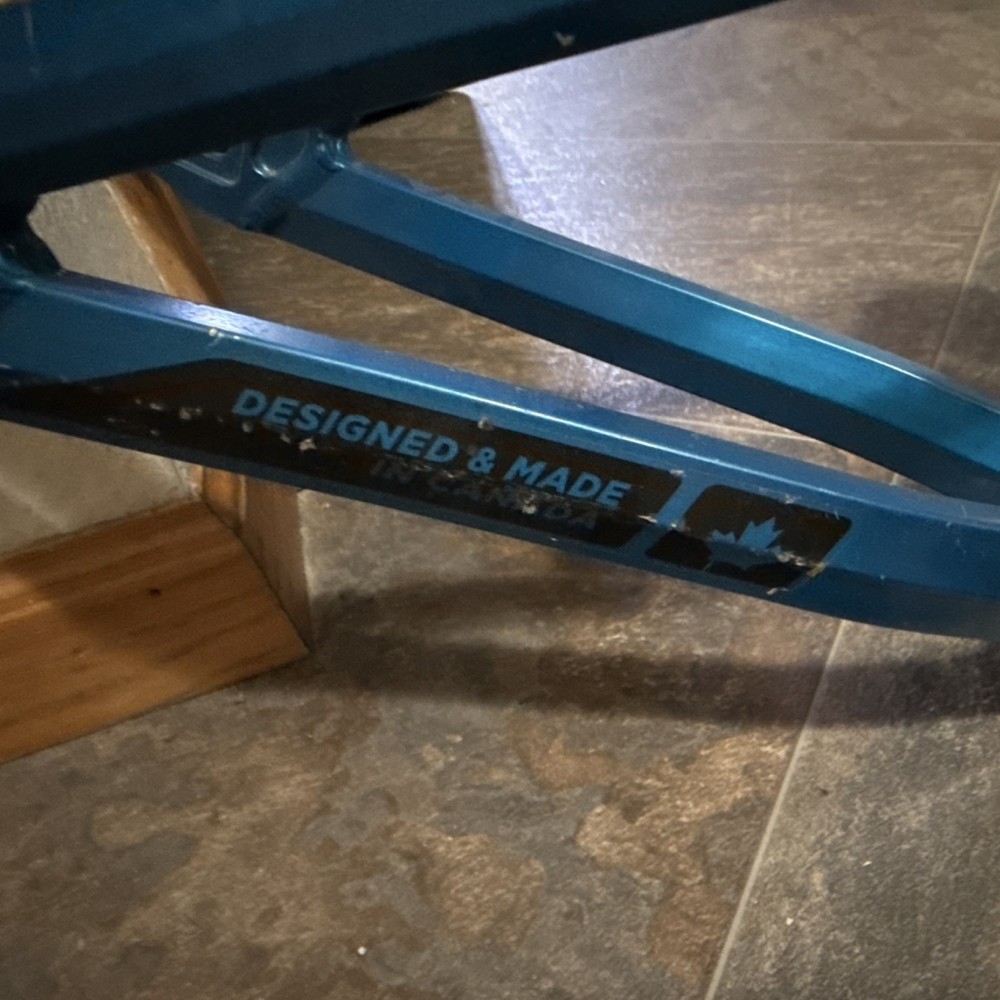 YESS BRAND Type X Blue Bicycle Frame Frame Only Designed & Made in Canada