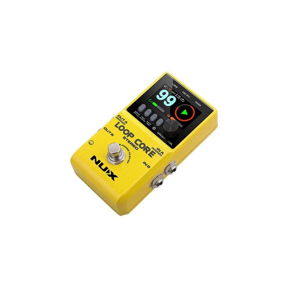 NUX Loop Core Stereo Guitar Effects Pedal