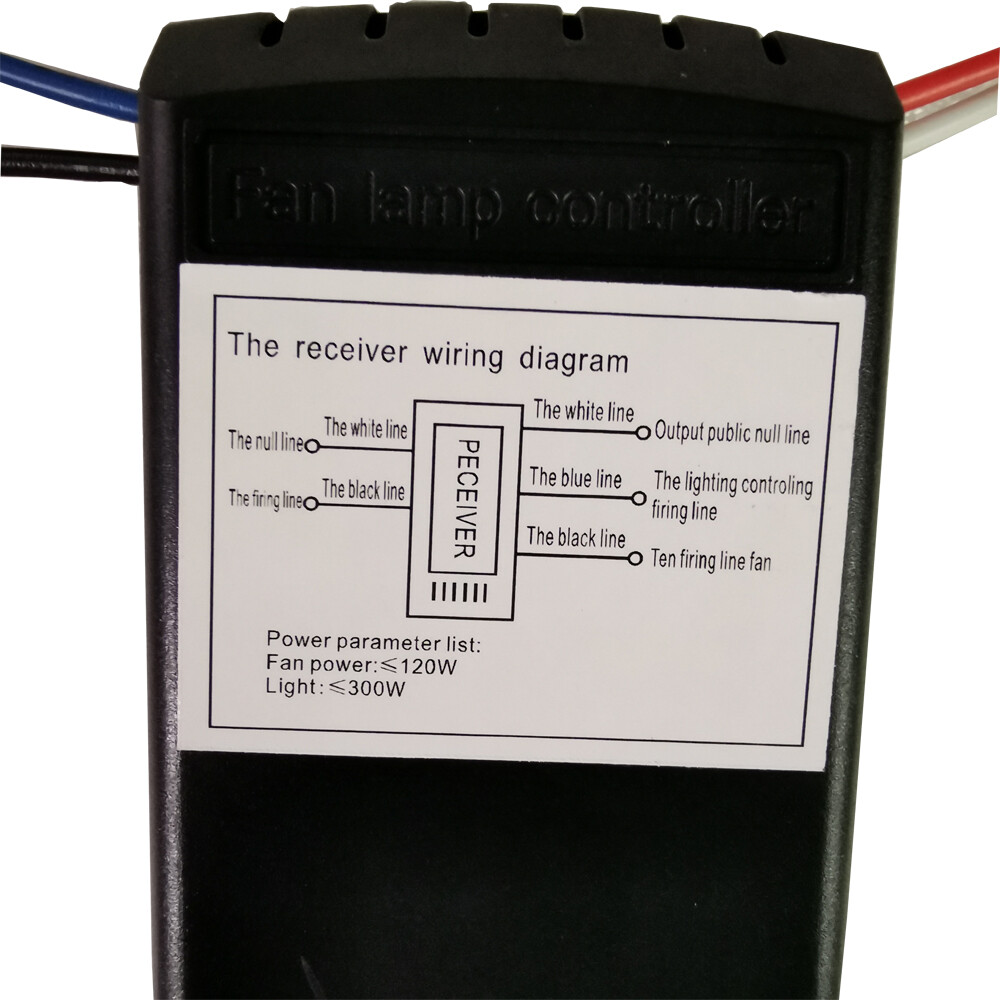 Universal Ceiling Fan Lamp Timing Wireless Control Remote Control Kit 97-124V