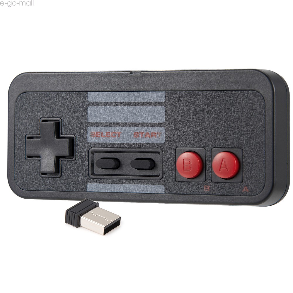 2Pack 2.4G Wireless NES USB Controller for PC Windows MAC iOS Raspberry Pi USB