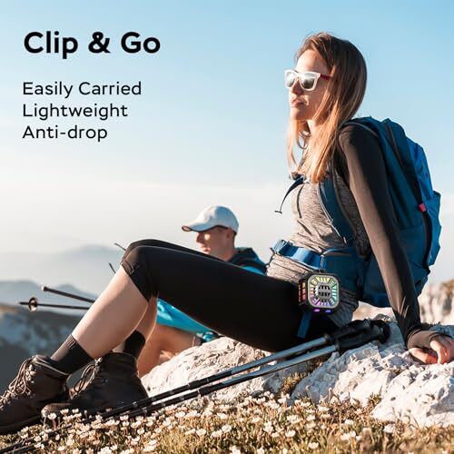 Bluetooth Speaker,IPX7 Waterproof,Portable,Shower Speaker, Wireless Sync Black