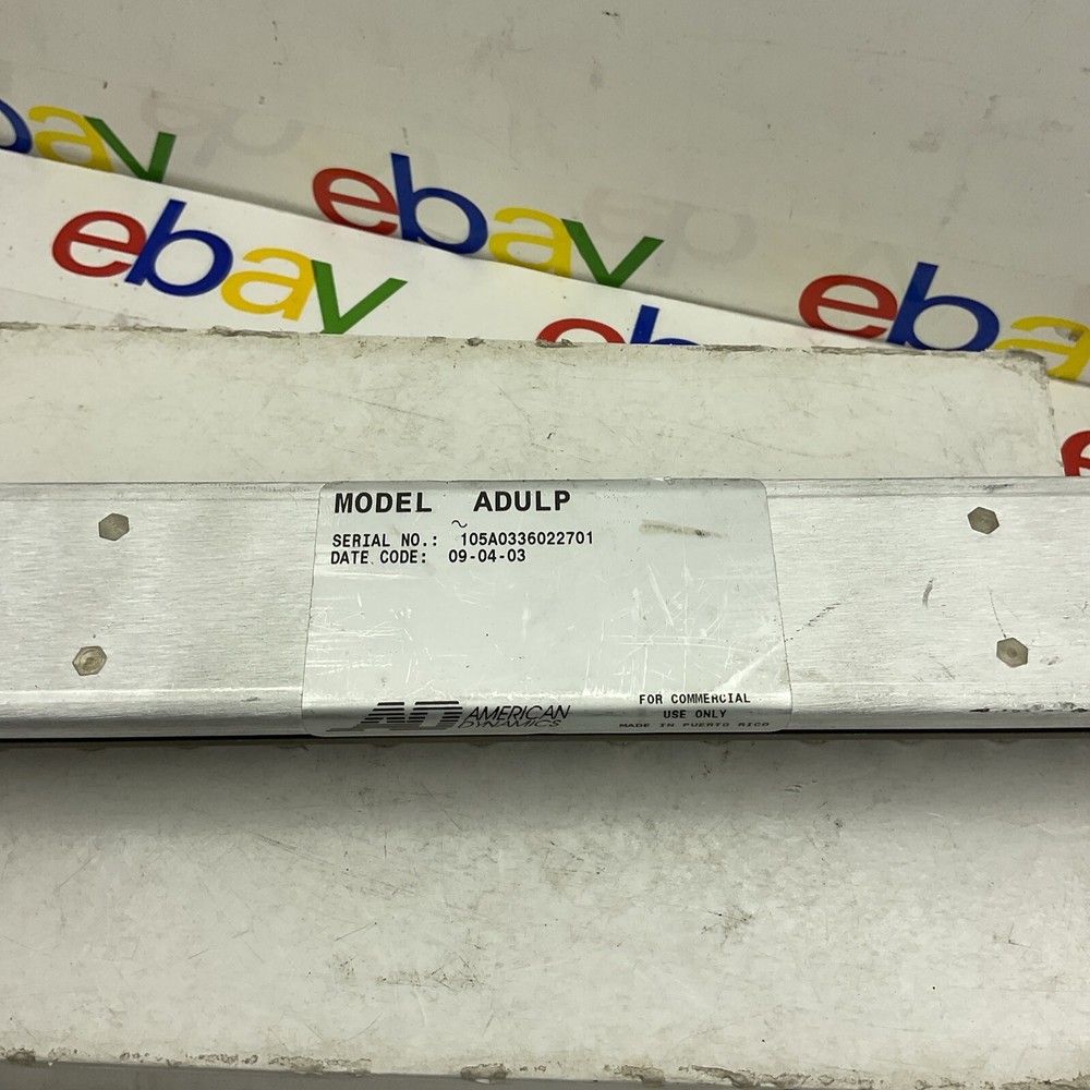 AD American Dynamics ADULP T37 Universal Loop Panel Tested Fast Shipping