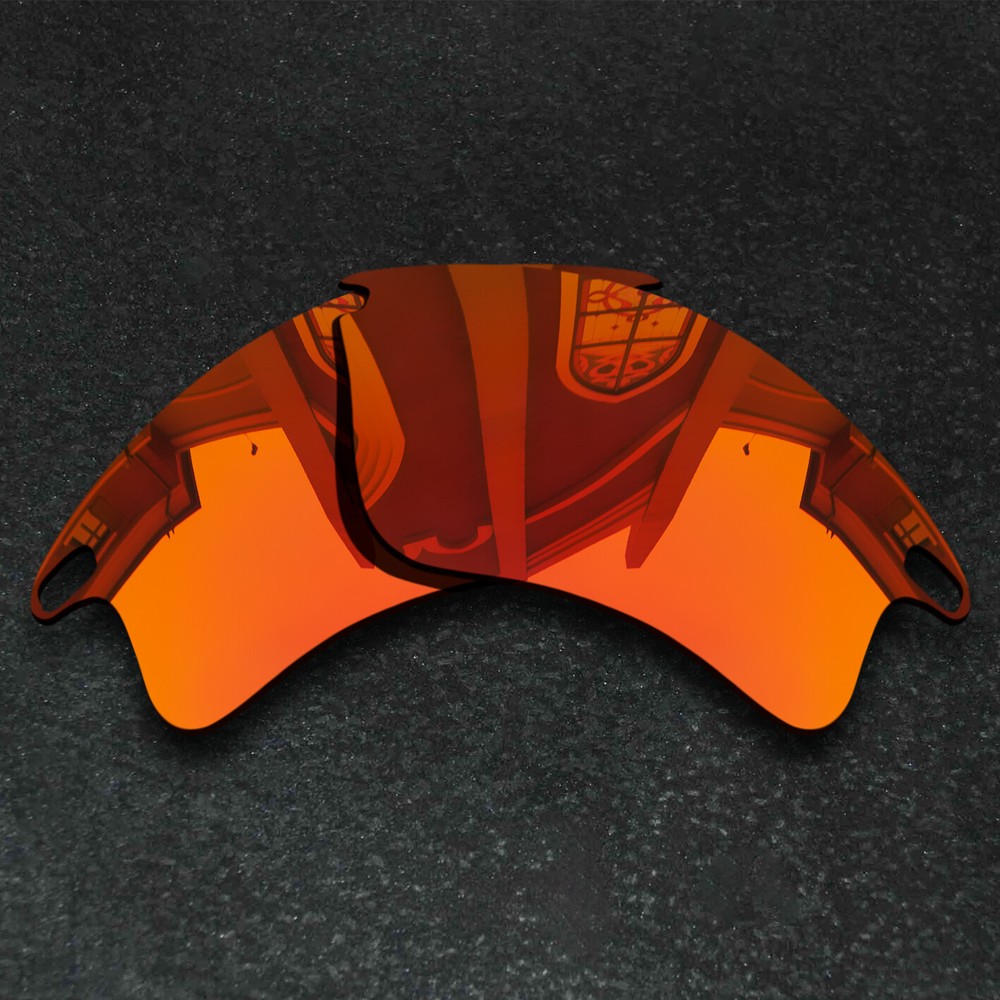 US Orange Polarized Replacement Lenses For-Oakley Fast Jacket XL