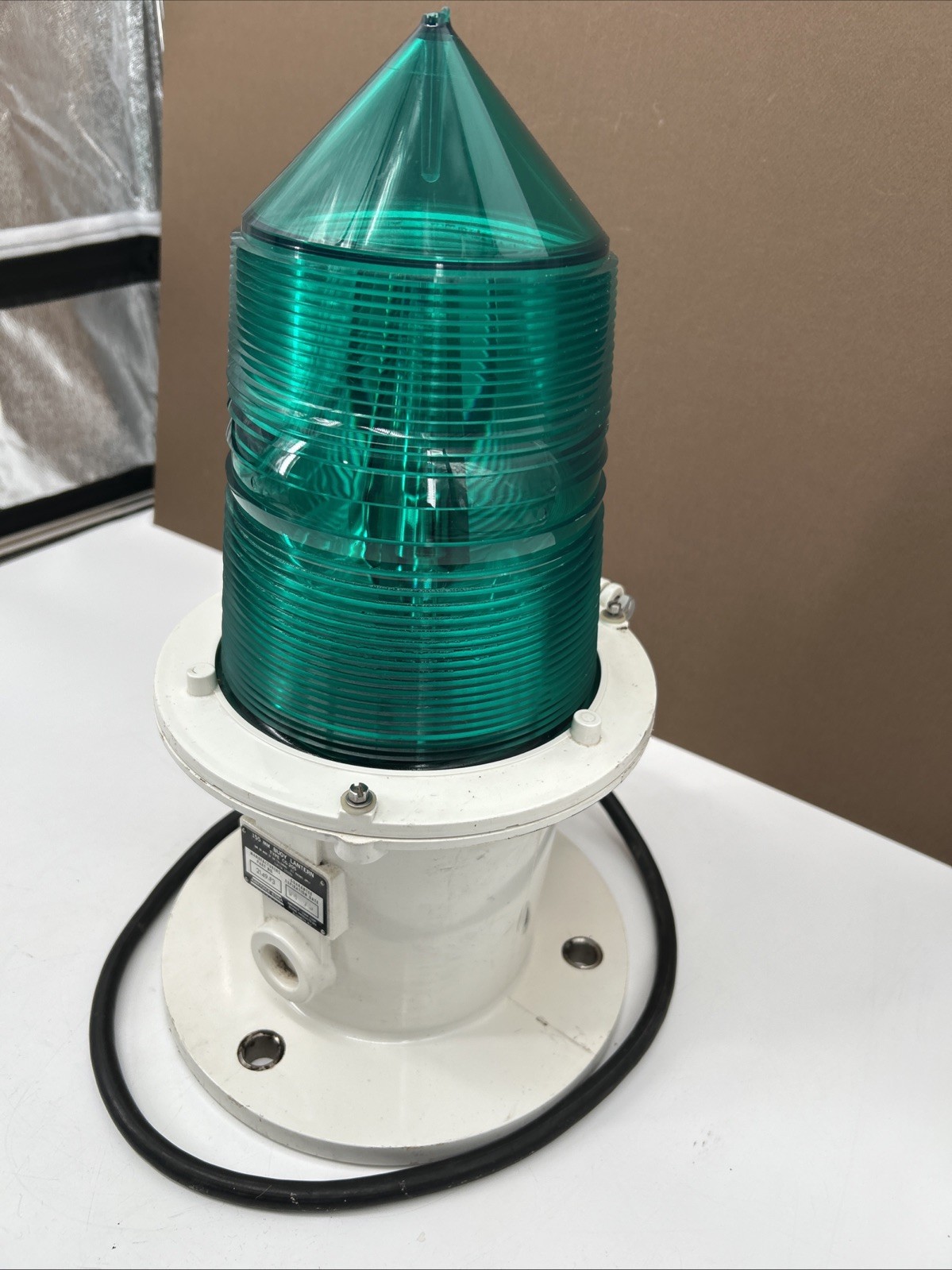 Vintage Amerace Corporation 2149-f3 Light Marine Buoy Lantern Made In USA
