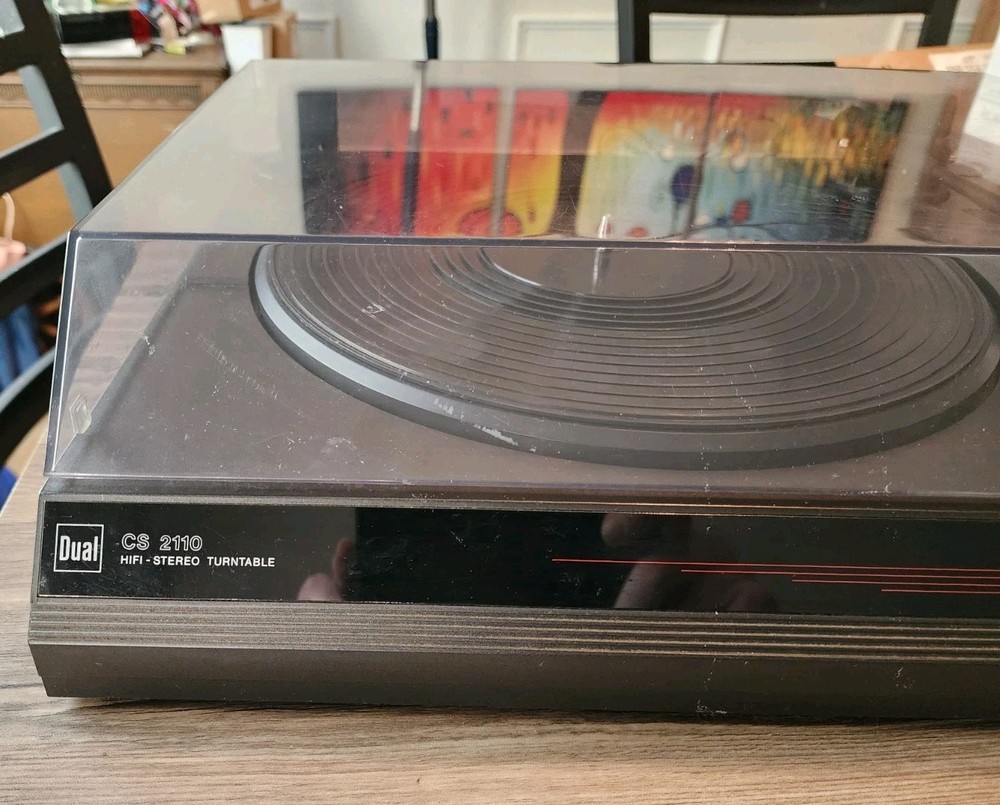 Dual CS2110 Turntable Record Player Made in Germany *Needs Belt*