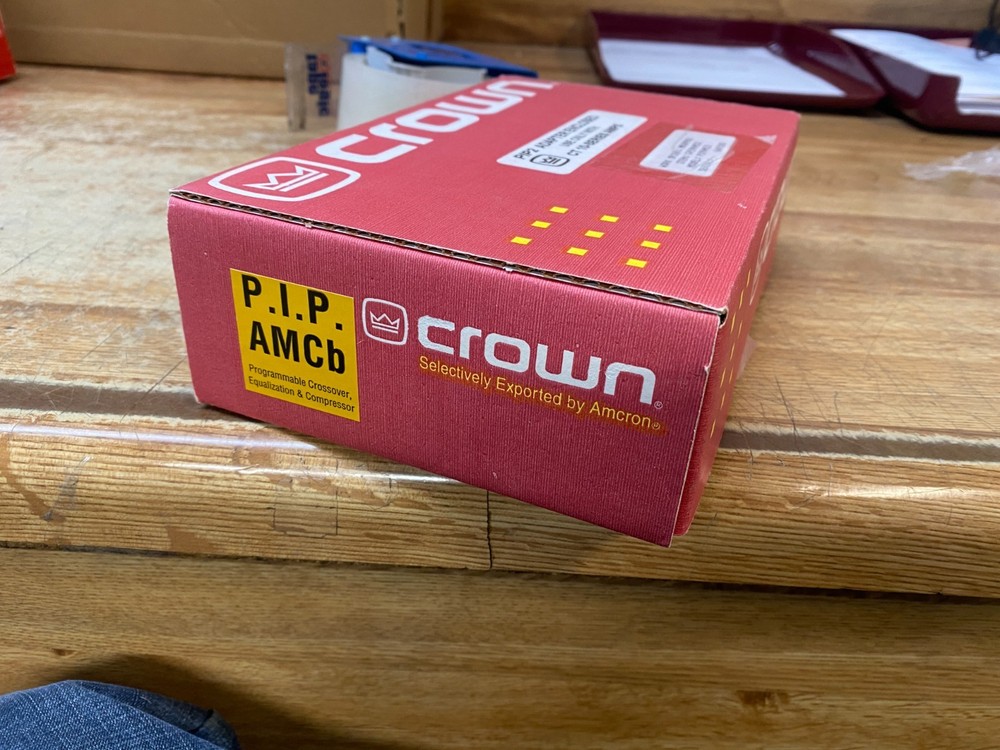 Crown PIP-AMCb Programmable Crossover Equalization Compressor Module