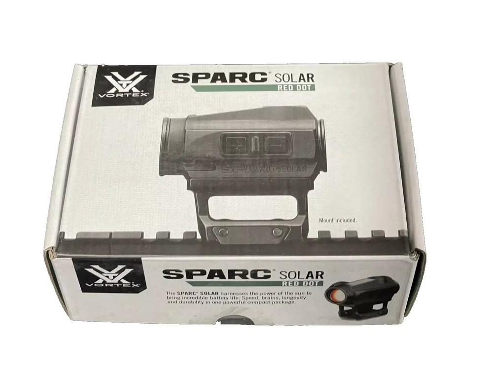 Vortex SPARC Solar Red 2 MOA Dot Sight - SPC-404 (New Sealed)