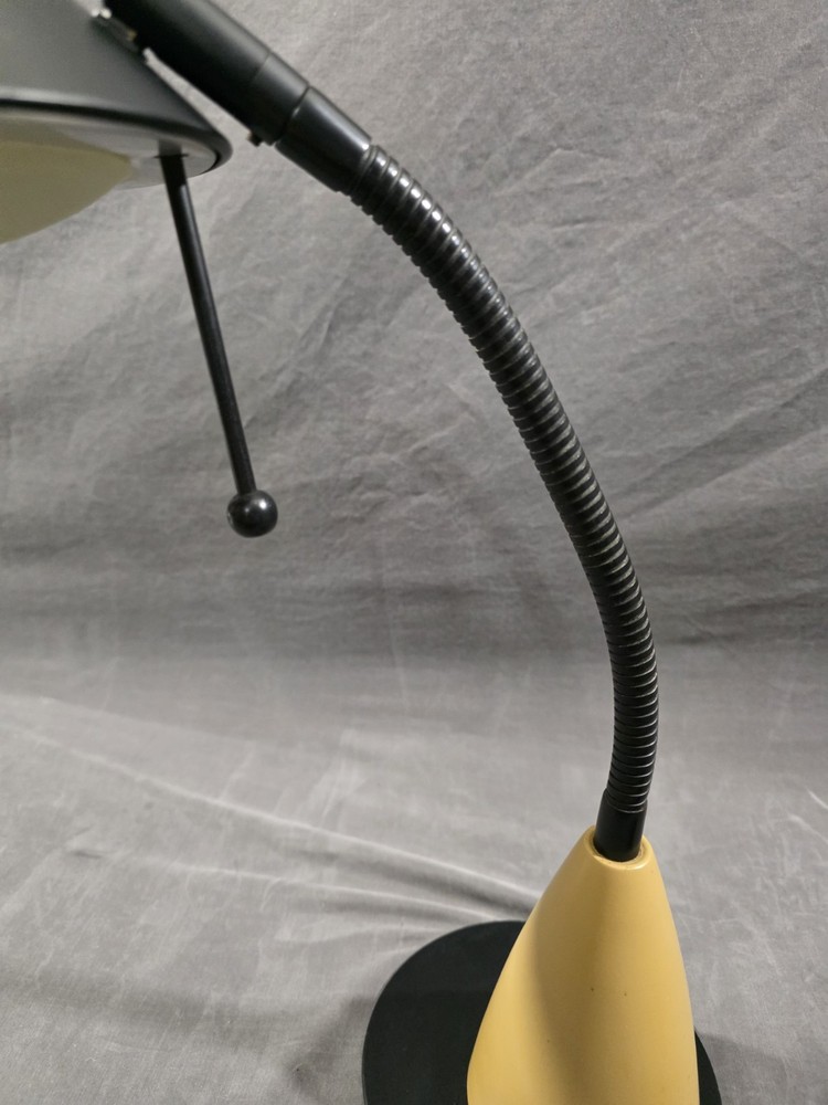 Post Modern Memphis UFO Halogen Reading Desk Lamp - WORKS!