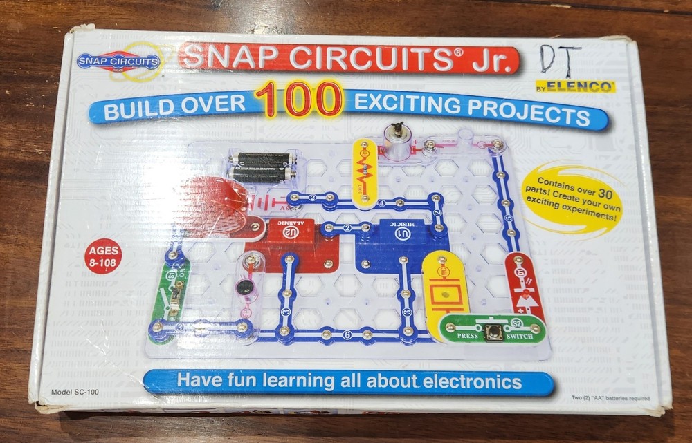 Snap Circuits Jr. Electronics Engineering Discovery Kit For Kids STEM Toy