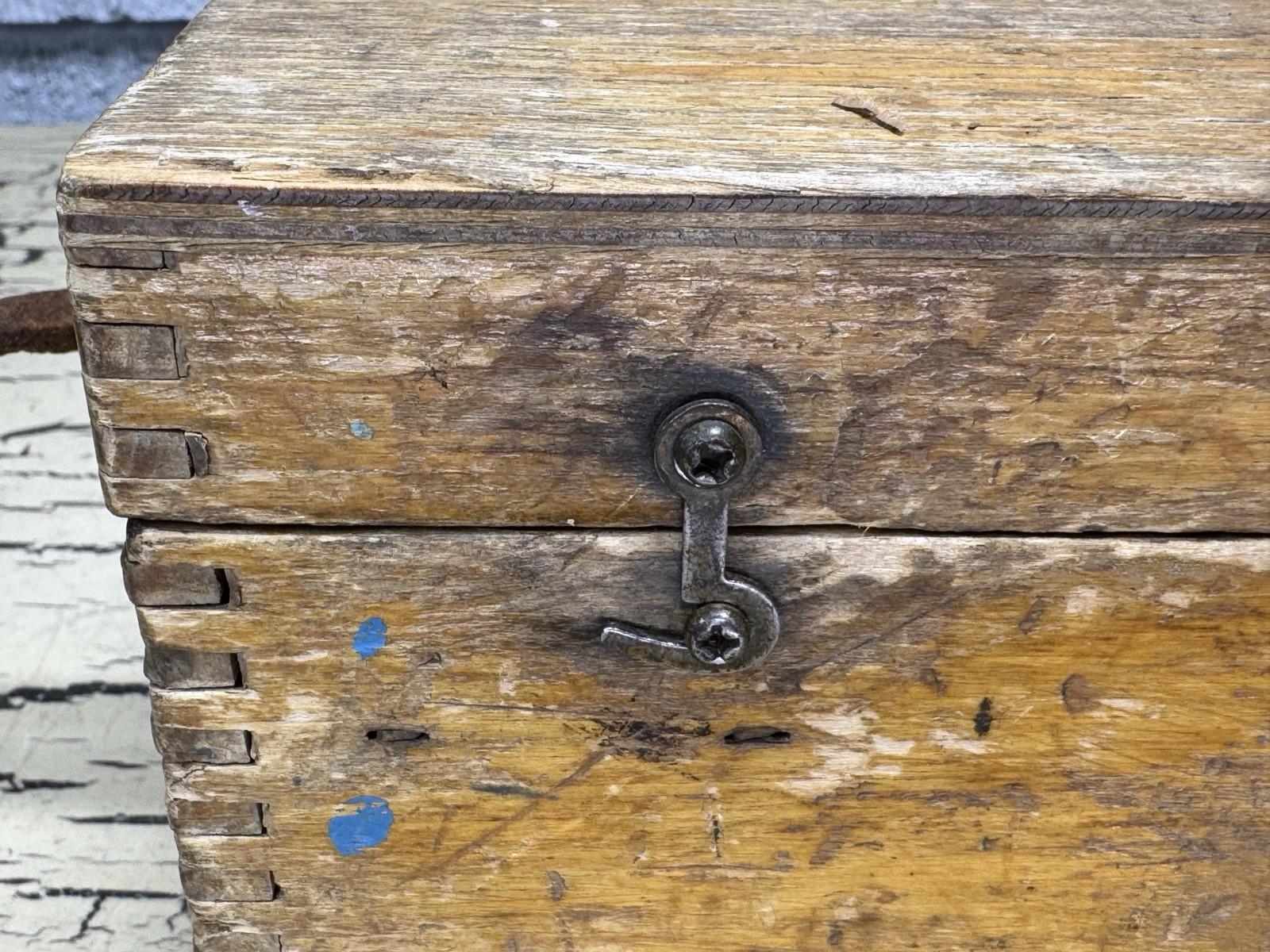 VTG Bostrom Brady MFG No 4 Contractors Survey Transit Level in Wooden Box USA