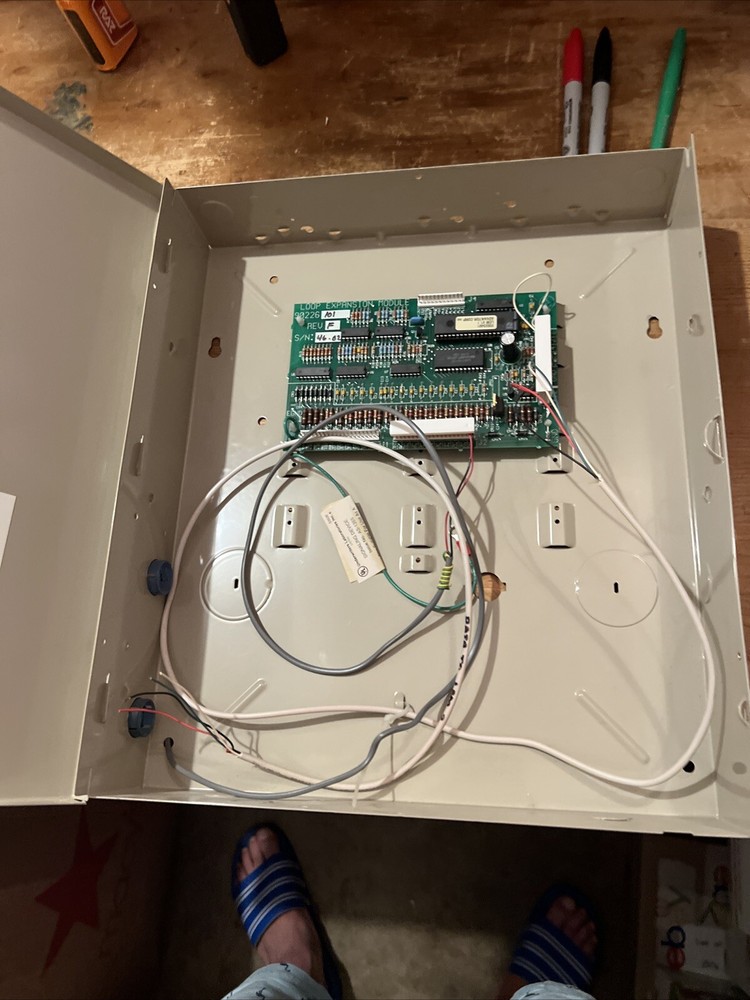 ademco loop expansion module with enclosure tested & working 90226