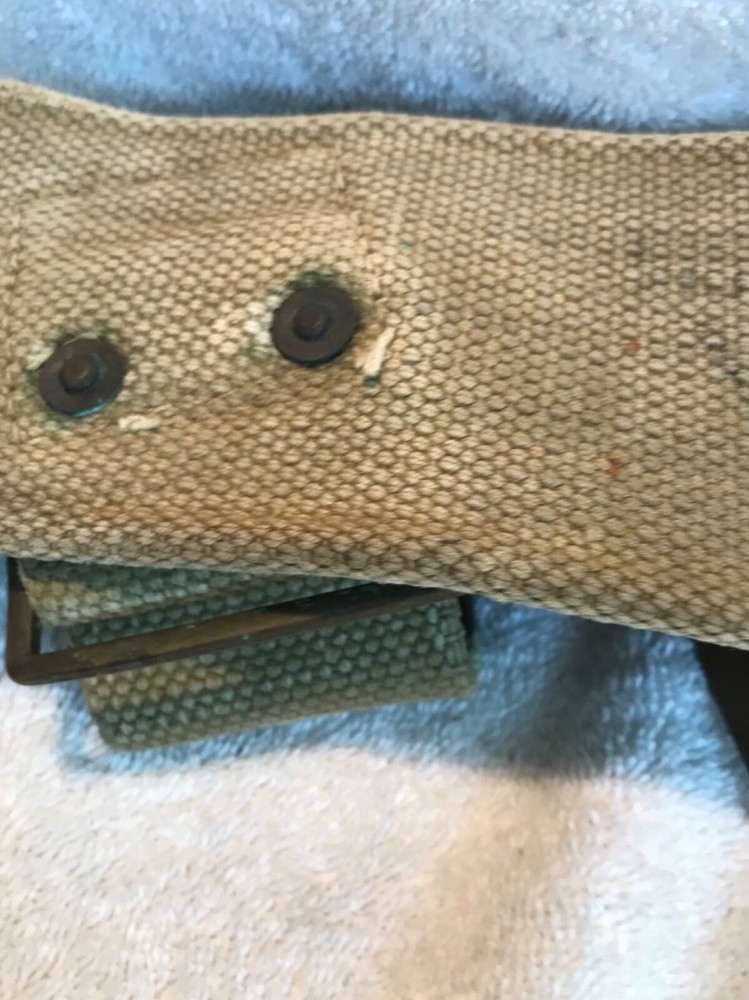 WW1 British Army P-08 Web Combat Belt