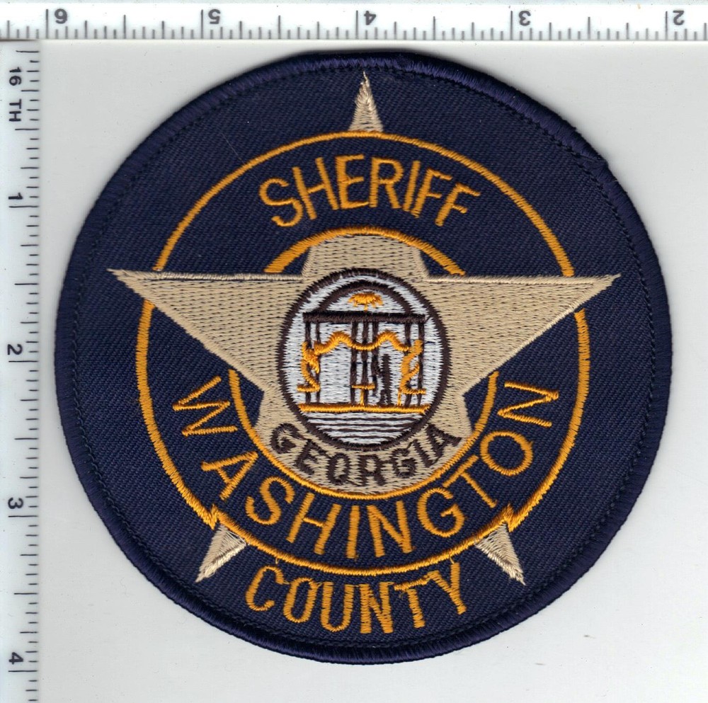 Washington County Sheriff's Dept. (Georgia) Shoulder Patch - new from the 1990's