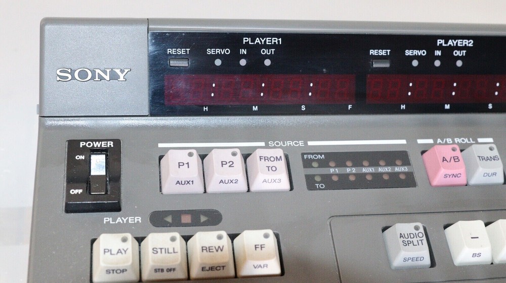 Sony Beta Cam SP Editing System Converts Analog Video into Digital Computer File