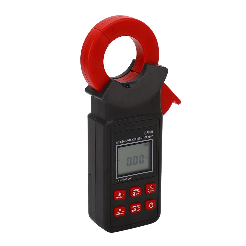 Clamp Current Meter Multifunction High Accuracy AC Leakage Current Clamp Tester