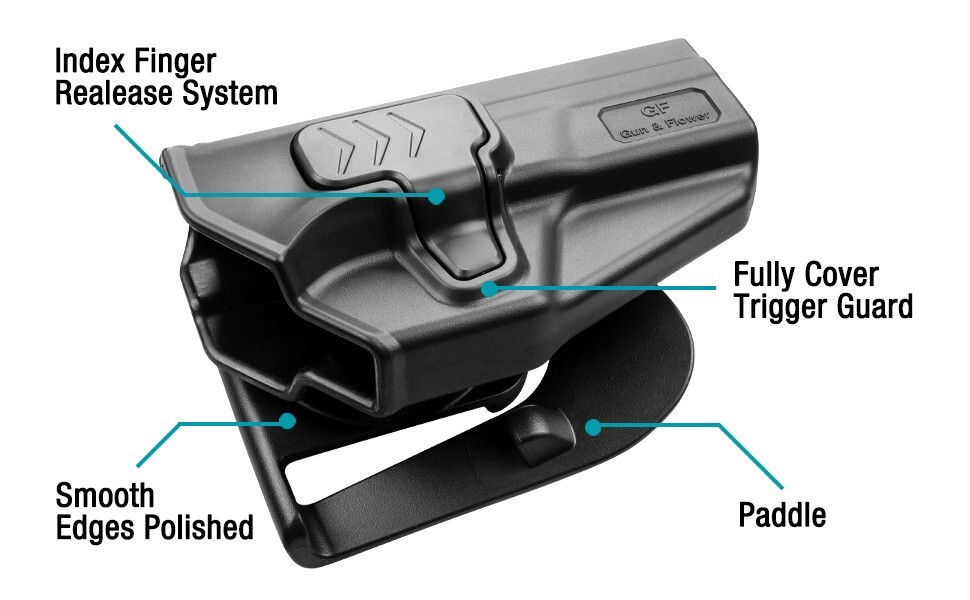 SD9VE&SD40VE Holster,Level II OWB Holster Fit Smith&Wesson SD9 VE&SD40 VE Pistol