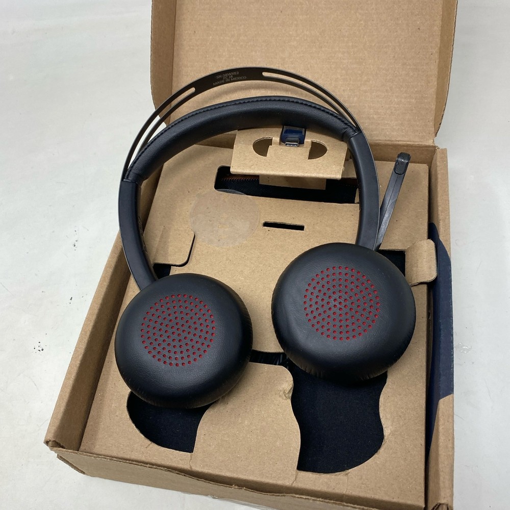 Poly Voyager Focus 2 UC USB-A Bluetooth Headset w/ Boom Mic - Black