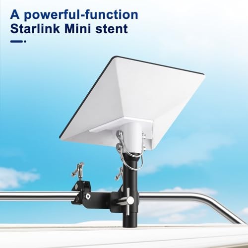 Starlink Mini RV Mount - Adjustable Jig & Pipe Adapter for Pole