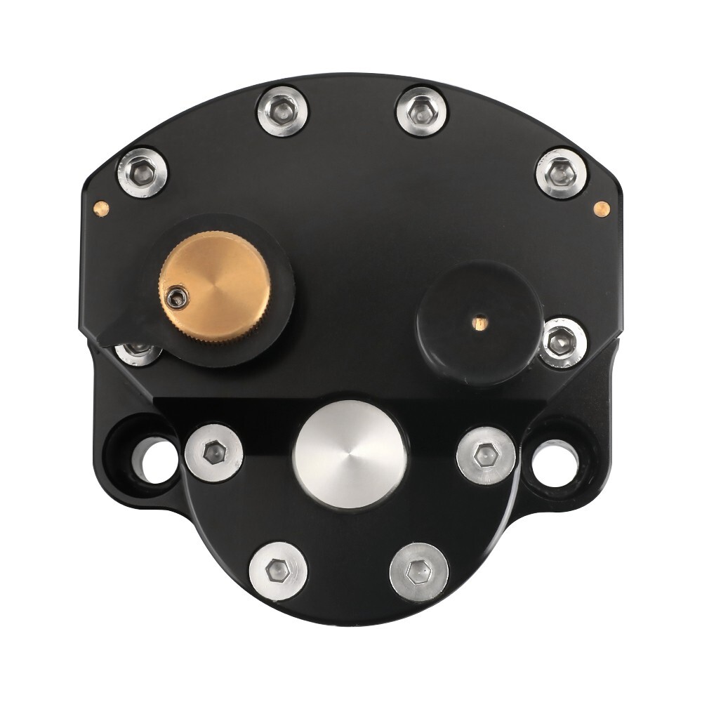 Universal Adjustable CNC Steering Damper Stabilizer Safety Control Kit Black