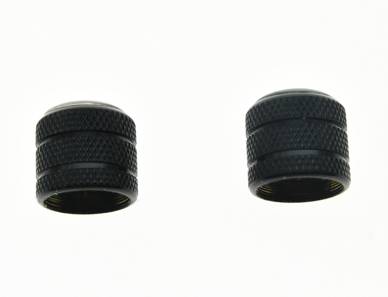 2-Pack Black Push On 6mm Guitar Abalone Cap Top Dome Knobs Bass Knob Tele Knobs