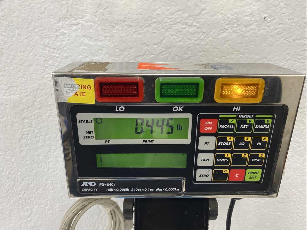 A&D Weighing FS-6Ki Checkweighing Scale