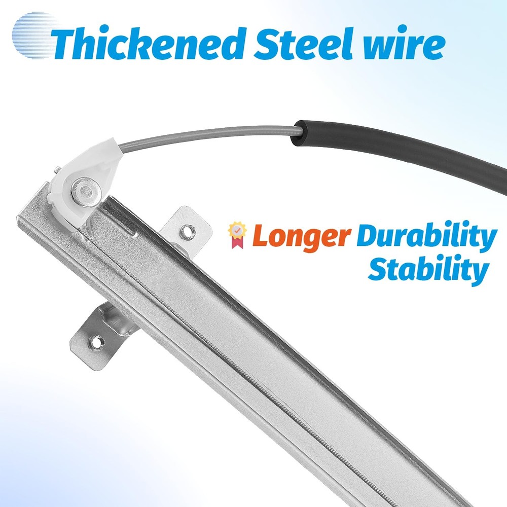 Rear Left Driver Side Power Window Motor with Regulator Compatible with Nissan