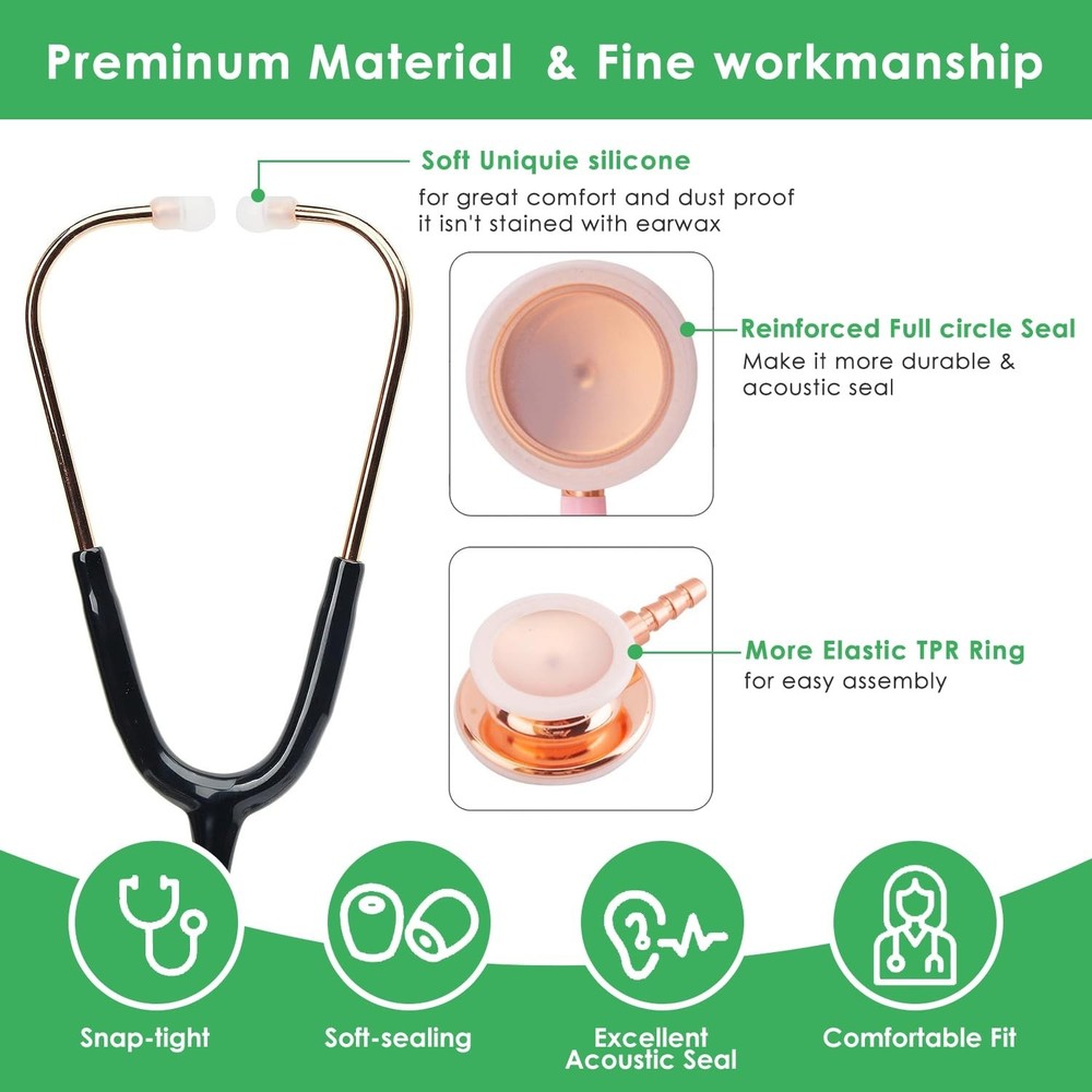14-Pc Littmann Stethoscope Accessories Set - Enhanced Acoustic Performance